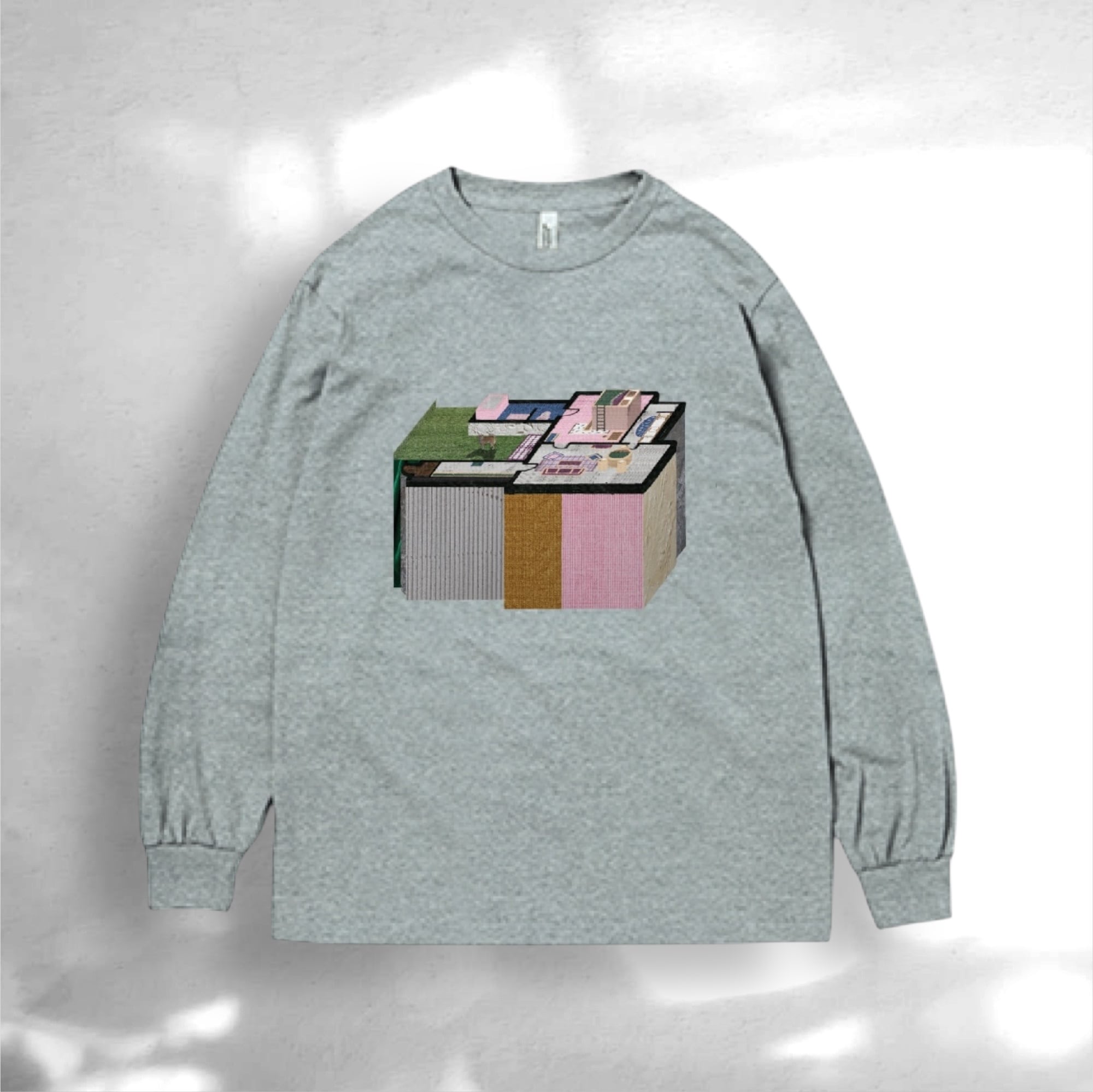 【Tシャツ&スエット】3D floor Plan ART