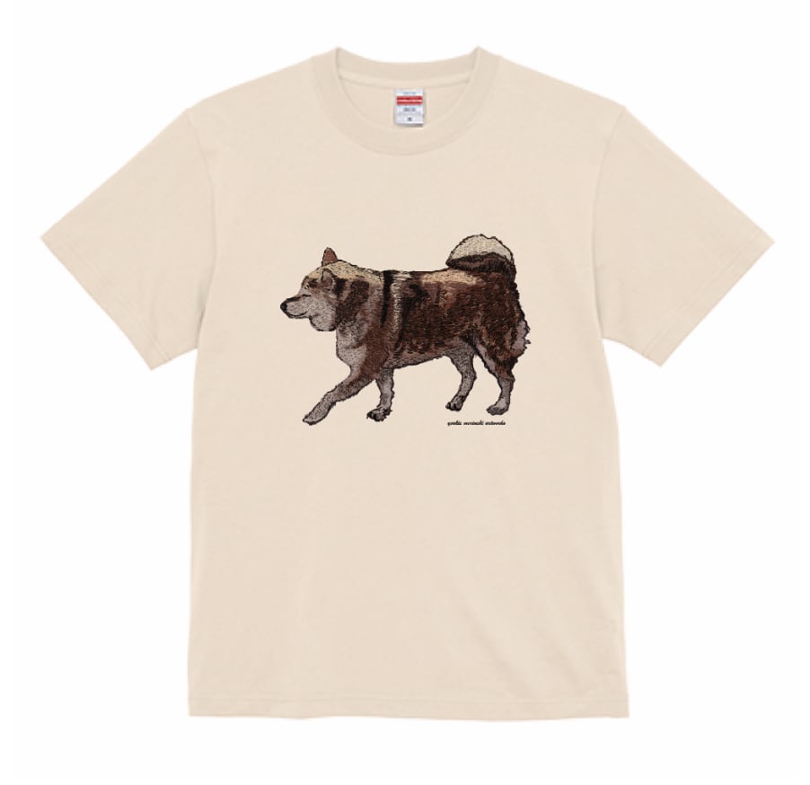 【Tシャツ】お散歩柴犬（3種類）