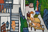 【原画：30号】SHIBA GARDEN APARTMENT