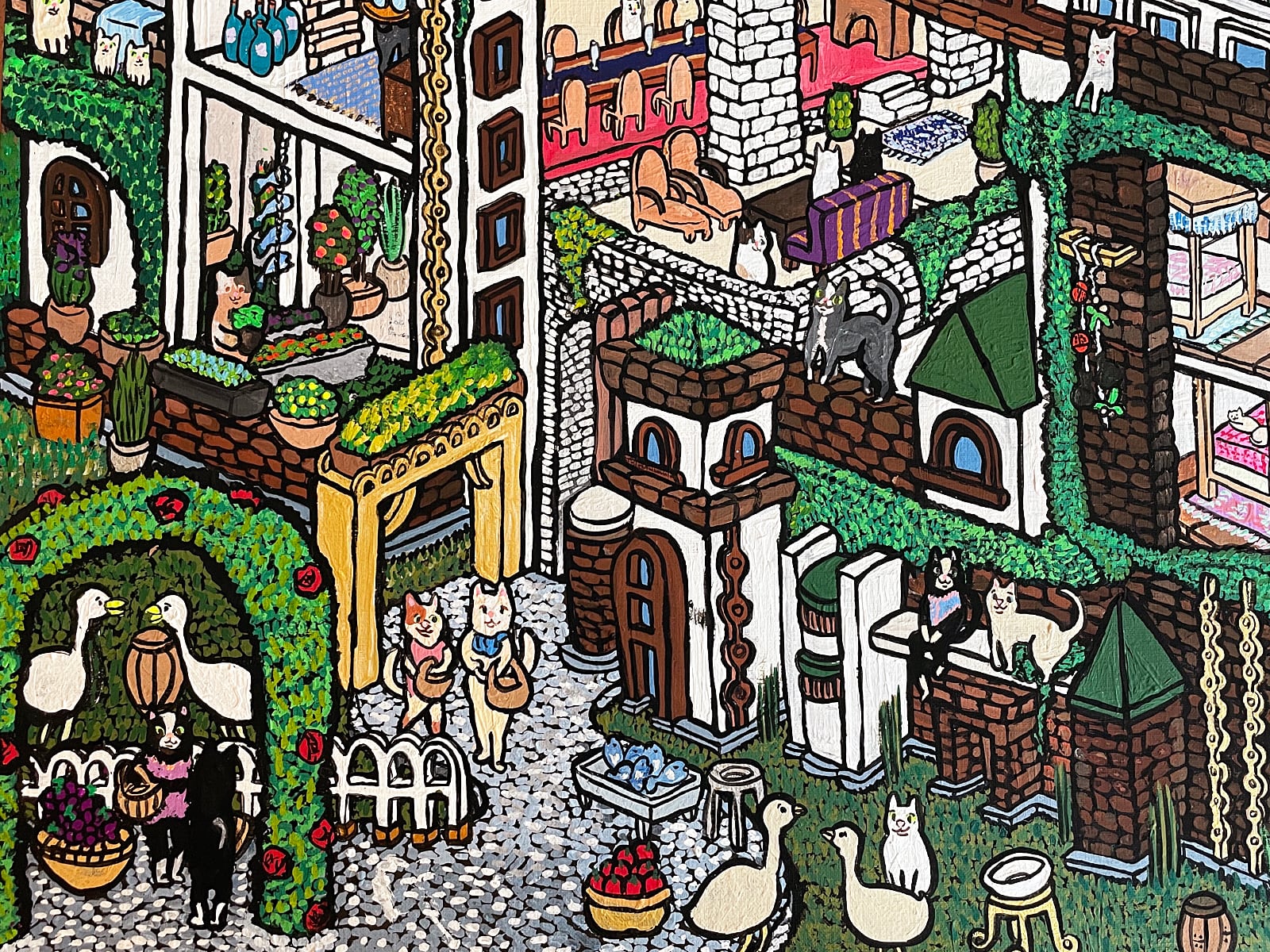 【原画：20号】cat tower
