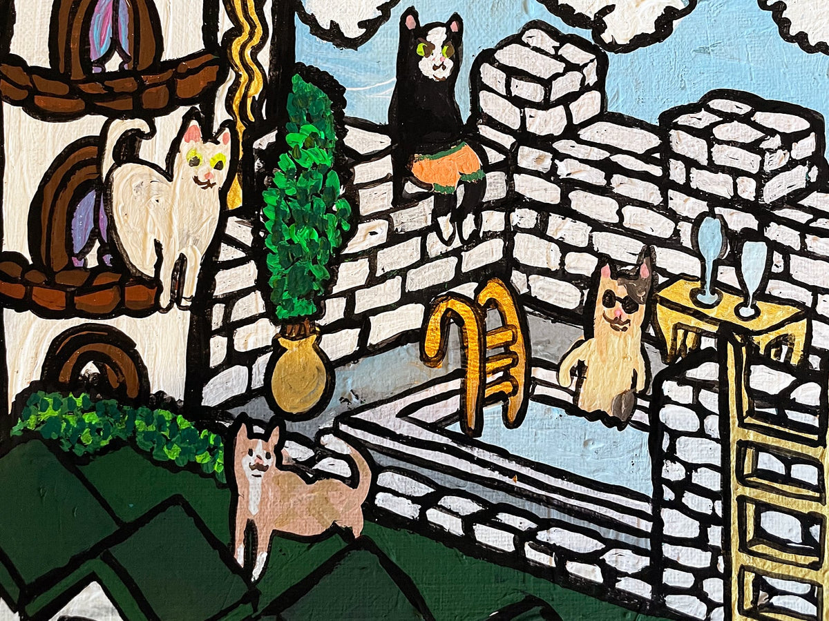 【原画：20号】cat tower