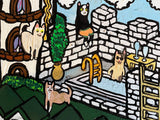 【原画：20号】cat tower
