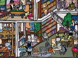 【A3ポスター】 サーバールームと柴犬（Server room and Shiba Inu dogs）