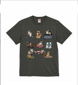 【Tシャツ】柴犬オールスターズTシャツ（3種類）