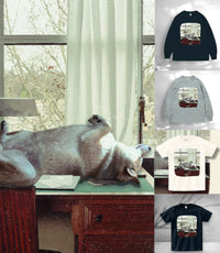 【Tシャツ&スエット】classical へそ天　SHIBA DOG