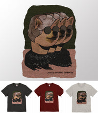 【Tシャツ】アートな柴犬Tシャツ（3種類）