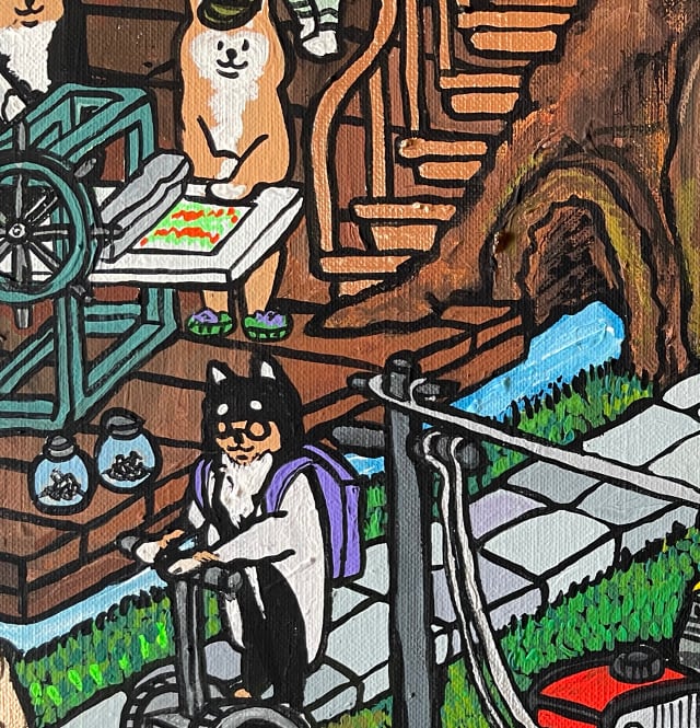 【原画：30号】 柴研究室（Lab of Shiba dog）