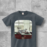 【Tシャツ&スエット】classical へそ天　SHIBA DOG