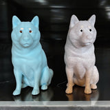 【オブジェ】リアルな柴犬のアートオブジェ
