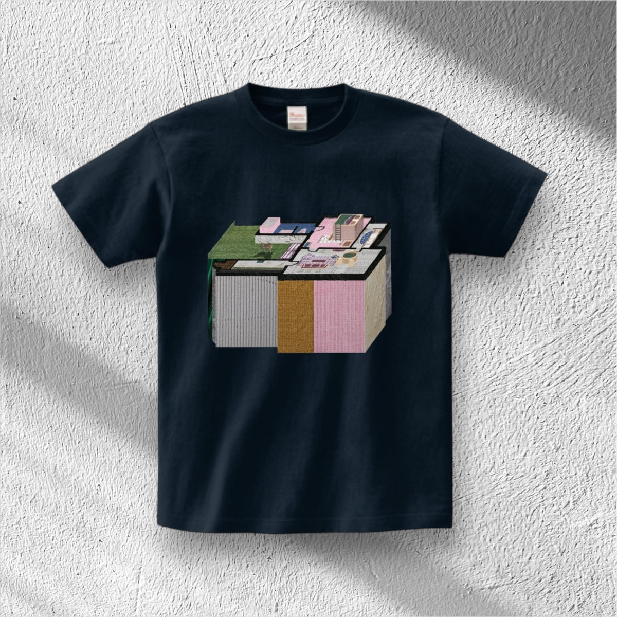 【Tシャツ&スエット】3D floor Plan ART