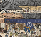 【A3ポスター】 江戸の柴犬達（Shiba Inu dogs of the Edo period）