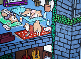 【原画：40号】SHIBA APARTMENT ［Shiba  Apartment］