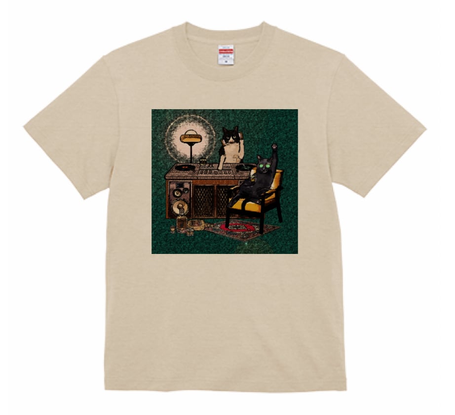 【Tシャツ】DJねこ（2種類）