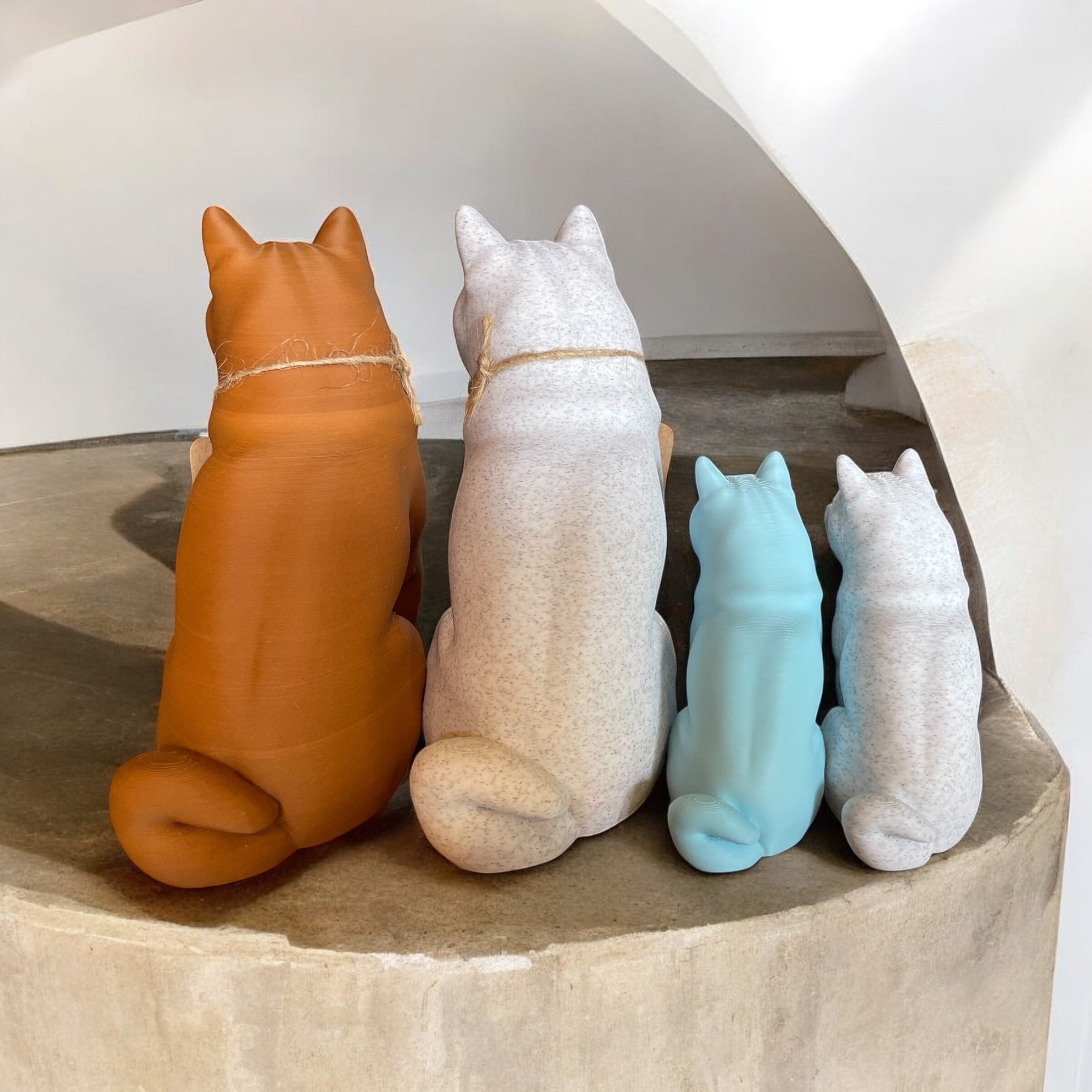 オブジェ】リアルな柴犬のアートオブジェ - Yoshie Moriuchi ARTWORKS