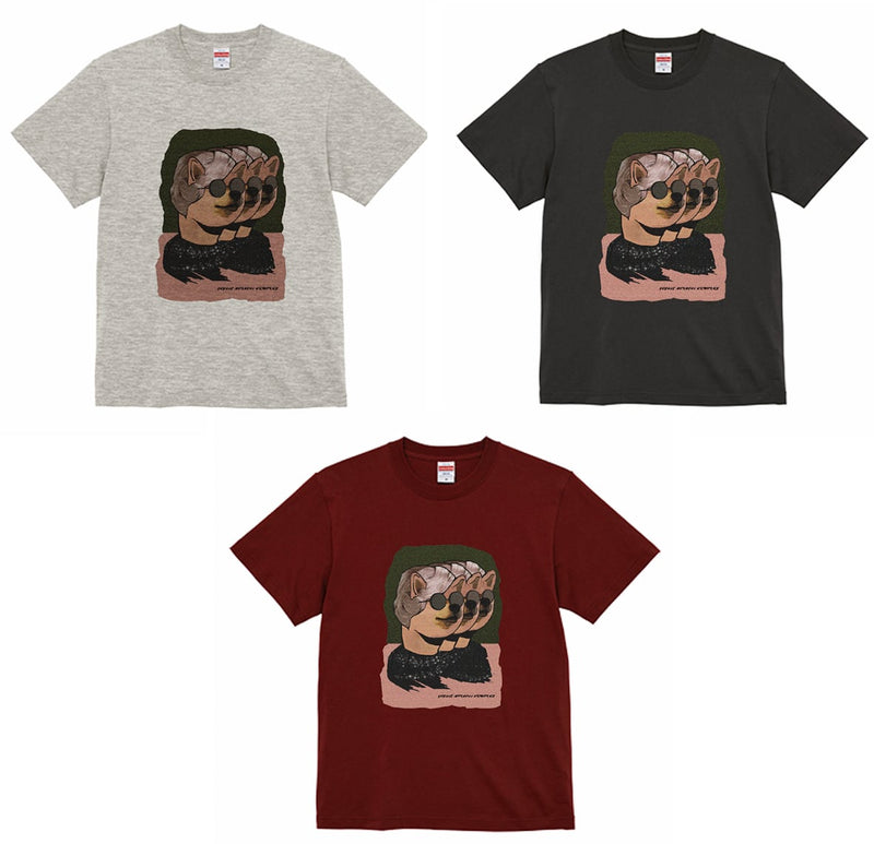 【Tシャツ】アートな柴犬Tシャツ（3種類）